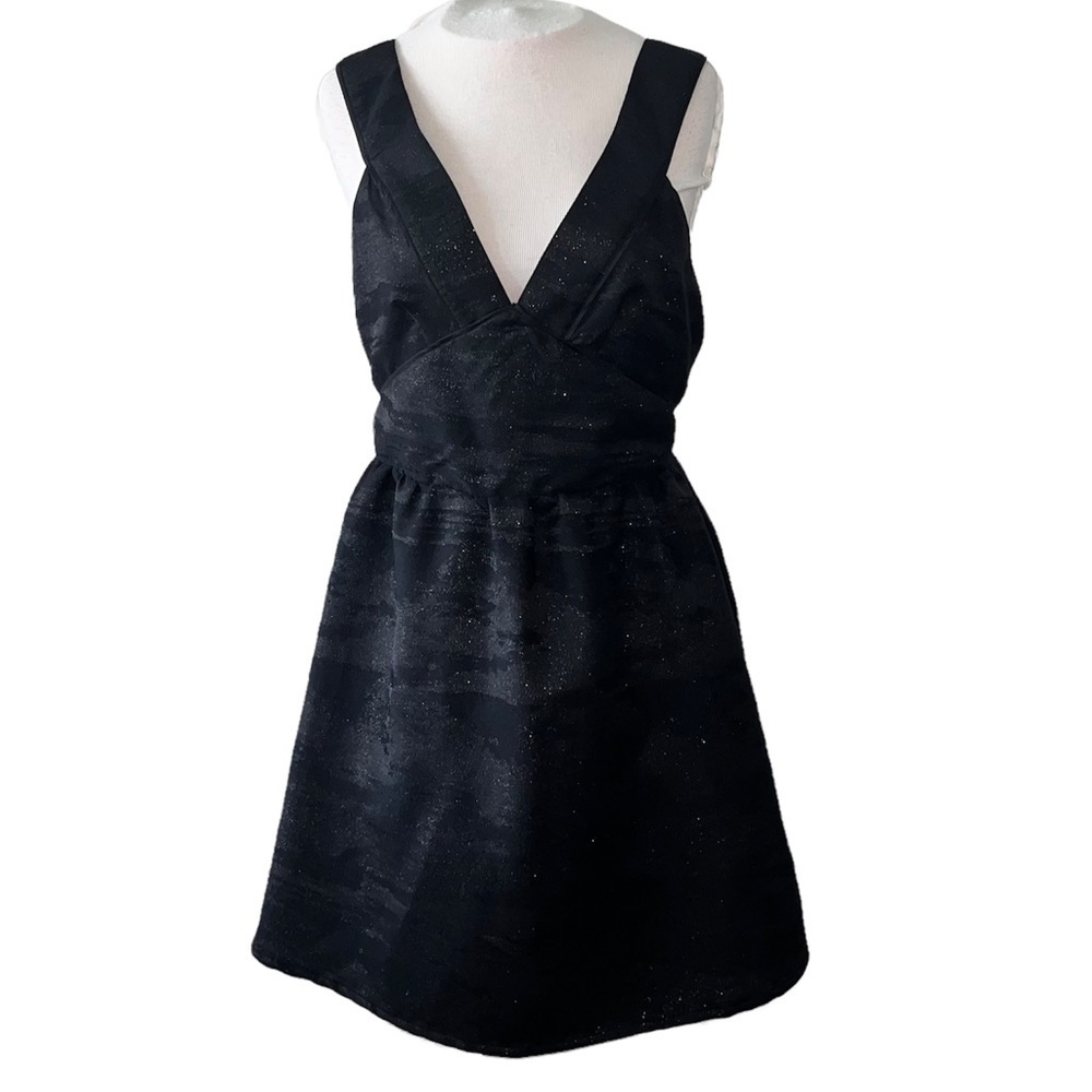 NWT!!H&M Black Glittery Dress